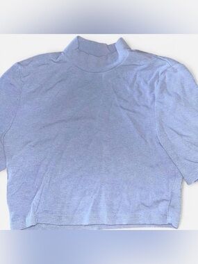 SHEIN Women’s Periwinkle Mock Neck Top | Size Small